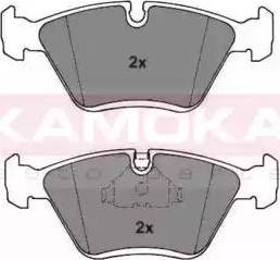 Kamoka JQ1011906 - Тормозные колодки, дисковые, комплект avtokuzovplus.com.ua