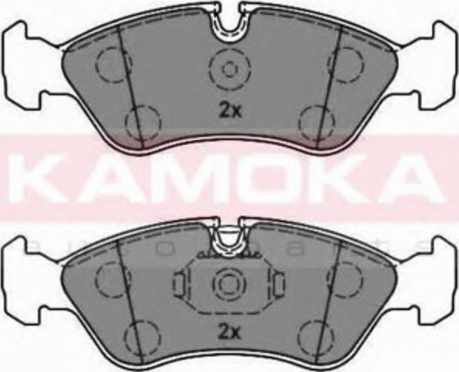 Kamoka 1012134 - Гальмівні колодки, дискові гальма autocars.com.ua