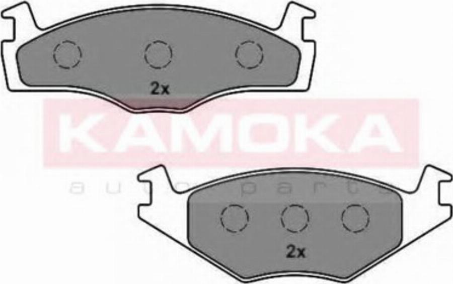 Kamoka 1012144 - Гальмівні колодки, дискові гальма autocars.com.ua