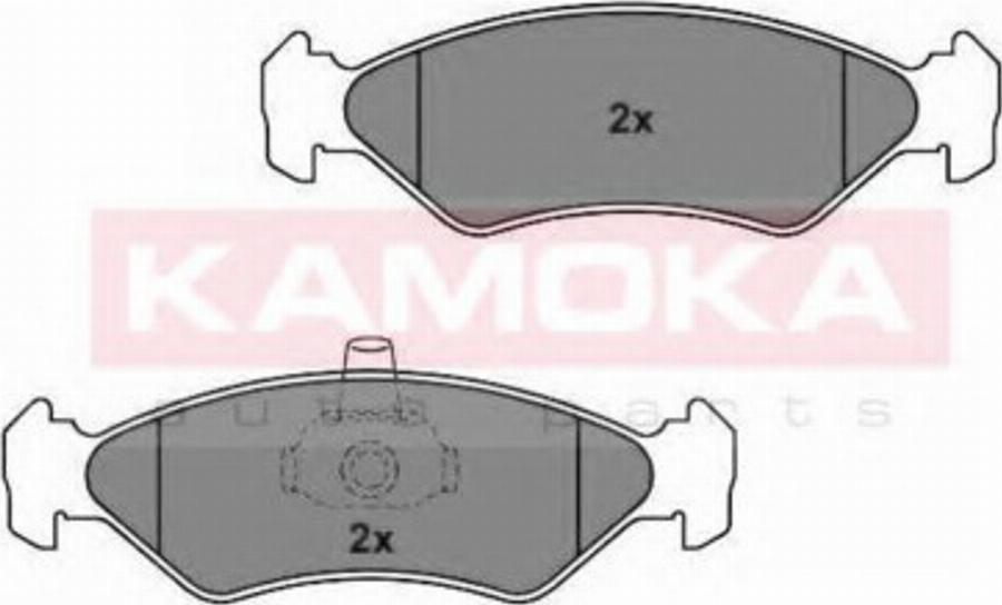 Kamoka 1012164 - Тормозные колодки, дисковые, комплект avtokuzovplus.com.ua