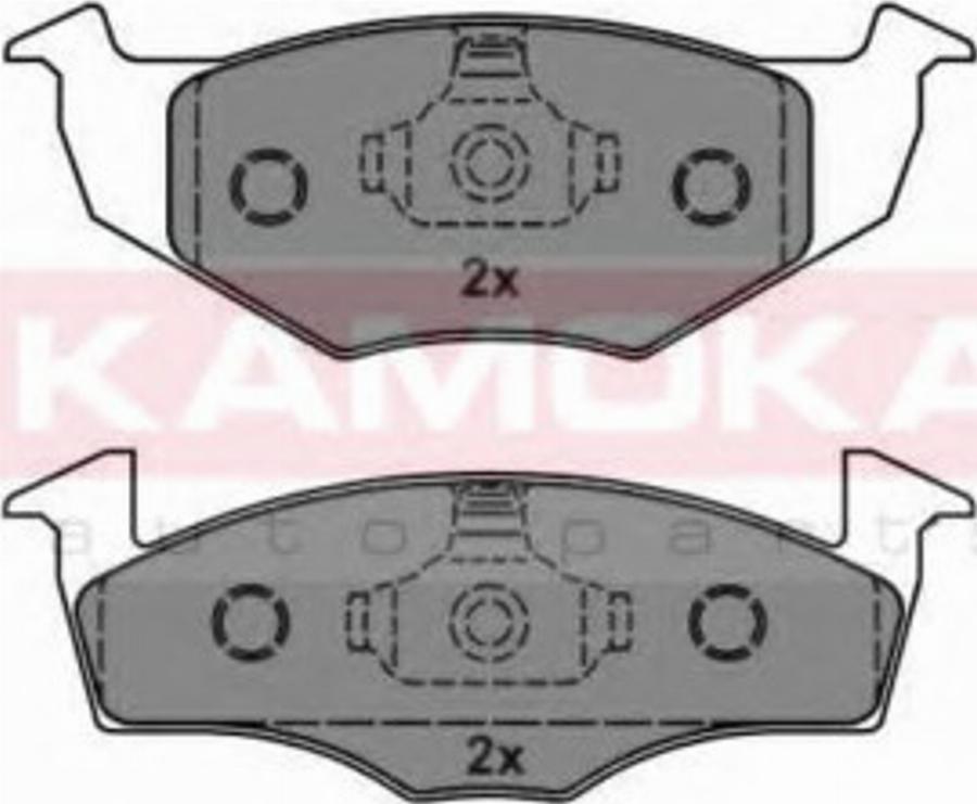 Kamoka 1012202 - Тормозные колодки, дисковые, комплект autodnr.net