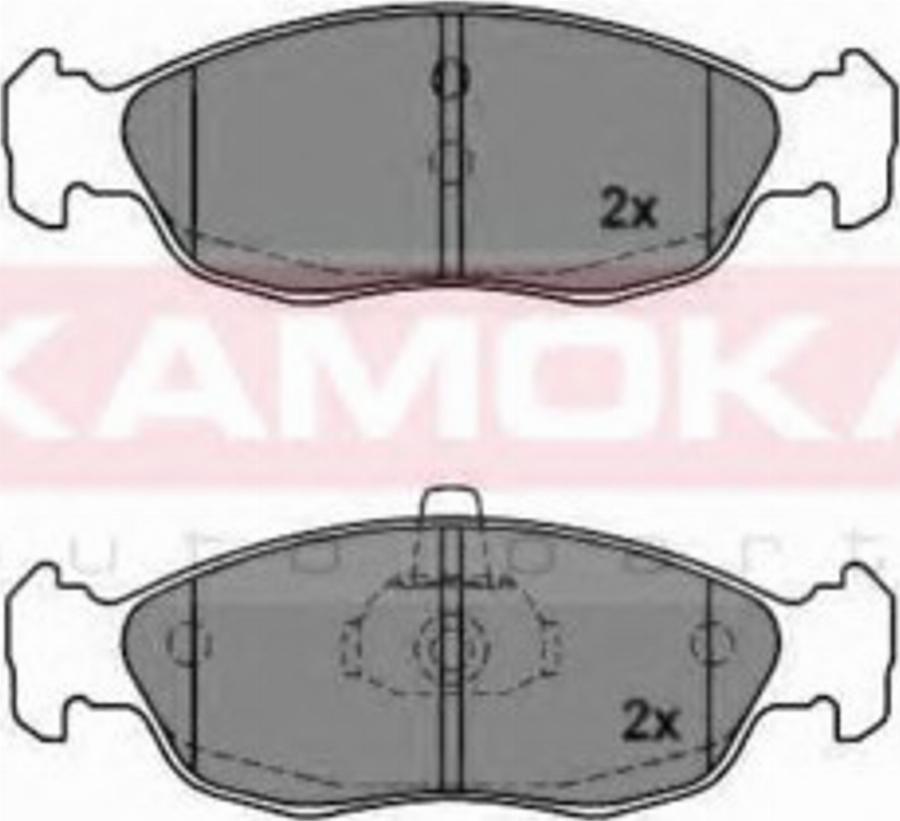 Kamoka 1012336 - Тормозные колодки, дисковые, комплект autodnr.net