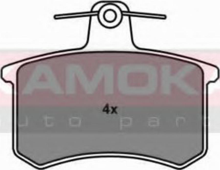 Kamoka 101444BQ - Гальмівні колодки, дискові гальма autocars.com.ua