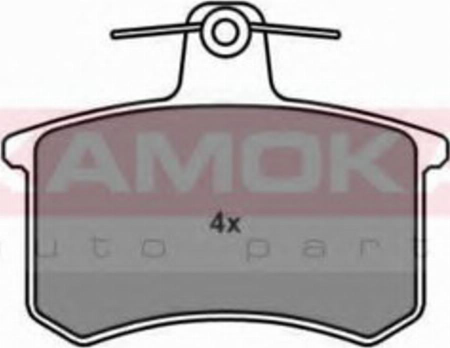 Kamoka 101444 - Гальмівні колодки, дискові гальма autocars.com.ua