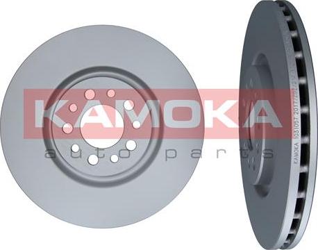 Kamoka 1031057 - Тормозной диск avtokuzovplus.com.ua