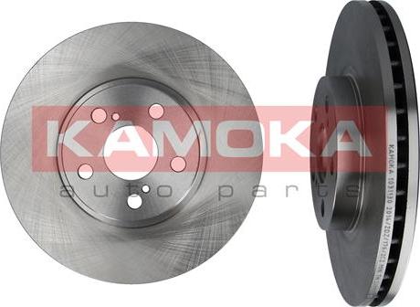 Kamoka 1031130 - Гальмівний диск autocars.com.ua