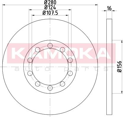 Optimal BS-8366C - Гальмівний диск autocars.com.ua