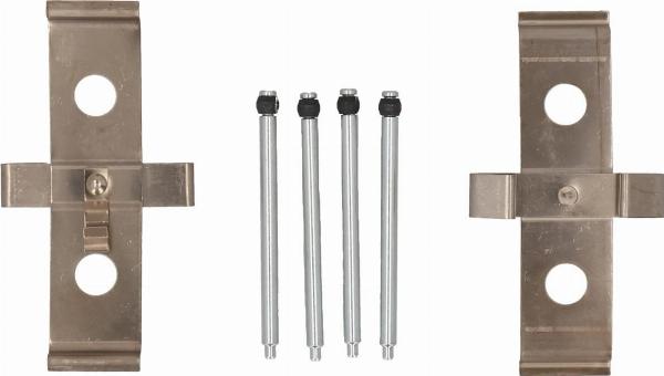 Kamoka 1130034 - Комплектуючі, колодки дискового гальма autocars.com.ua