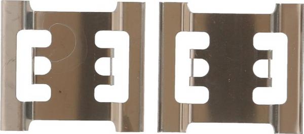 Kamoka 1130045 - Комплектуючі, колодки дискового гальма autocars.com.ua