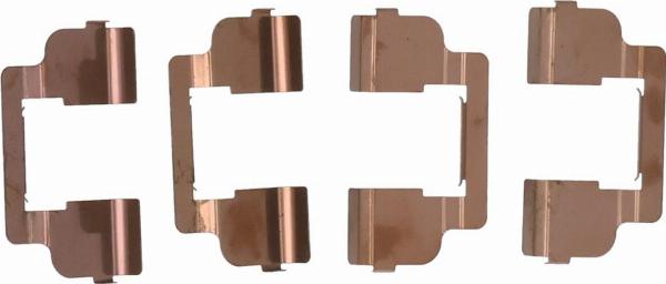 Kamoka 1130054 - Комплектуючі, колодки дискового гальма autocars.com.ua