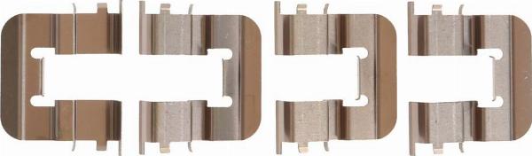 Kamoka 1130079 - Комплектуючі, колодки дискового гальма autocars.com.ua