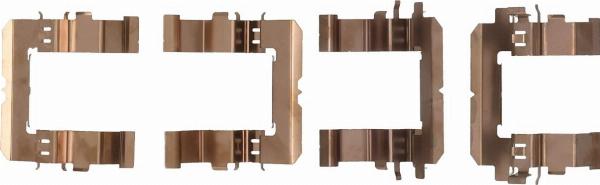 Kamoka 1130094 - Комплектуючі, колодки дискового гальма autocars.com.ua