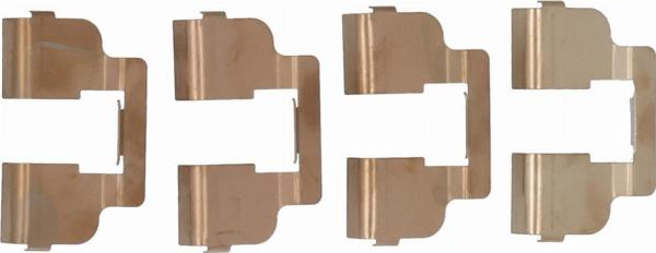 Kamoka 1130153 - Комплектуючі, колодки дискового гальма autocars.com.ua