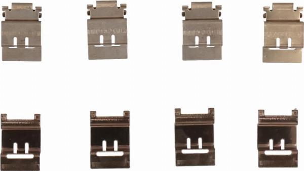 Kamoka 1130182 - Комплектуючі, колодки дискового гальма autocars.com.ua