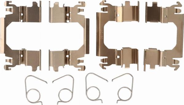 Kamoka 1130201 - Комплектуючі, колодки дискового гальма autocars.com.ua