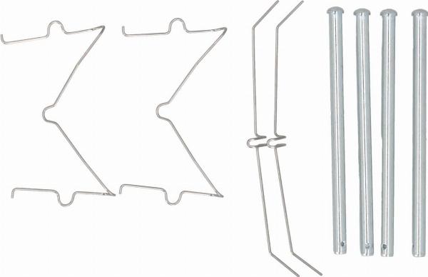 Kamoka 1130220 - Комплектуючі, колодки дискового гальма autocars.com.ua