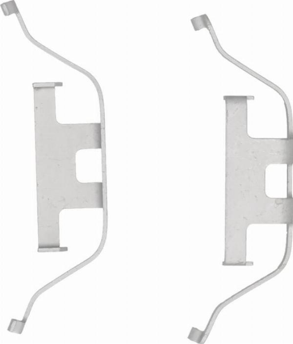 Kamoka 1130249 - Комплектуючі, колодки дискового гальма autocars.com.ua