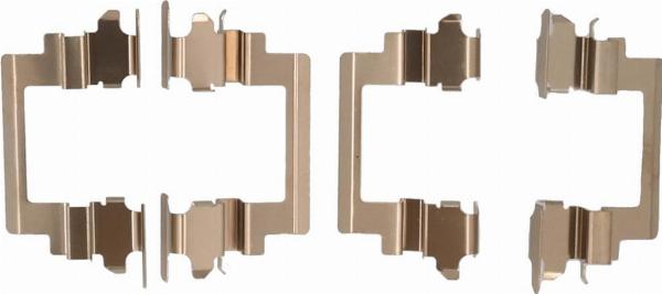 Kamoka 1130268 - Комплектуючі, колодки дискового гальма autocars.com.ua