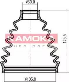 Kamoka 1146501 - Пыльник, приводной вал avtokuzovplus.com.ua