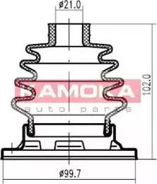 Kamoka 1148094 - Пыльник, приводной вал avtokuzovplus.com.ua