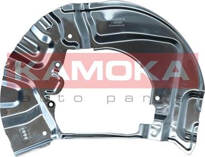 Kamoka 1180085 - Відбивач, диск гальмівного механізму autocars.com.ua