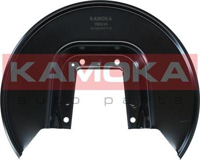 Kamoka 1180245 - Відбивач, диск гальмівного механізму autocars.com.ua