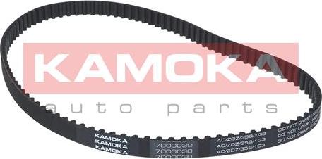 Kamoka 7000030 - Ремінь ГРМ autocars.com.ua