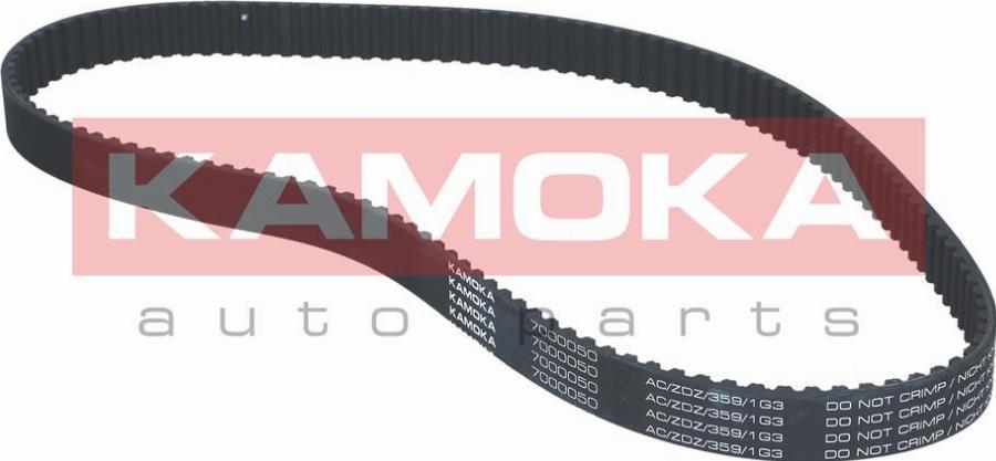 Kamoka 7000050 - Зубчатый ремень ГРМ avtokuzovplus.com.ua