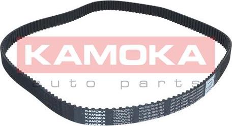 Kamoka 7000061 - Ремінь ГРМ autocars.com.ua