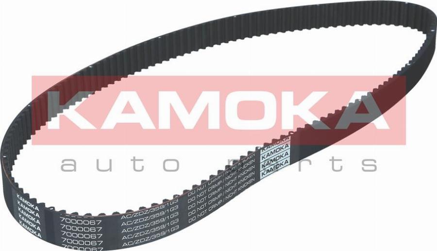 Kamoka 7000067 - Зубчатый ремень ГРМ autodnr.net