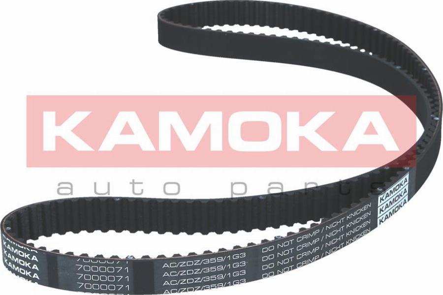 Kamoka 7000071 - Ремінь ГРМ autocars.com.ua