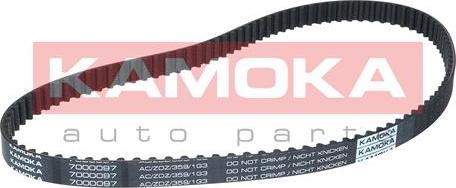 Kamoka 7000097 - Ремінь ГРМ autocars.com.ua