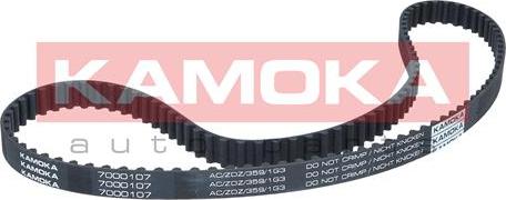 Kamoka 7000107 - Ремінь ГРМ autocars.com.ua