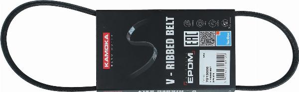 Kamoka 7013006 - Поликлиновой ремінь autocars.com.ua