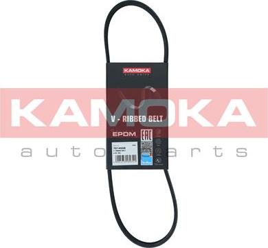 Kamoka 7014008 - Поликлиновой ремінь autocars.com.ua