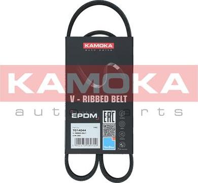 Kamoka 7014044 - Поликлиновой ремінь autocars.com.ua