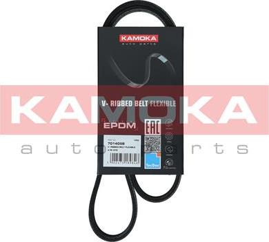 Kamoka 7014058 - Поликлиновой ремінь autocars.com.ua