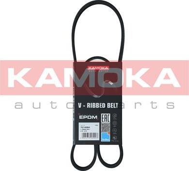 Kamoka 7014064 - Поликлиновой ремінь autocars.com.ua