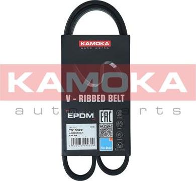 Kamoka 7015022 - Поликлиновой ремінь autocars.com.ua