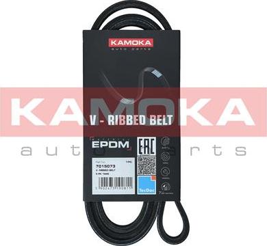 Kamoka 7015073 - Поликлиновой ремінь autocars.com.ua