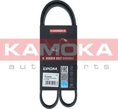 Kamoka 7016036 - Поликлиновой ремень avtokuzovplus.com.ua