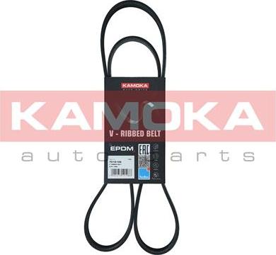 Kamoka 7016106 - Поликлиновой ремень avtokuzovplus.com.ua