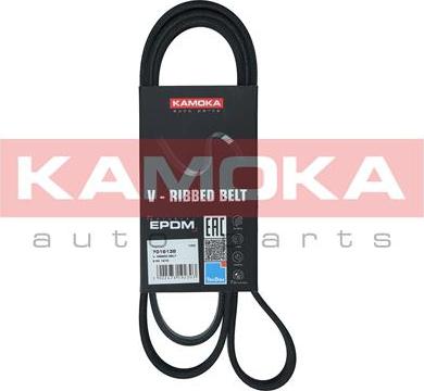 Kamoka 7016138 - Поликлиновой ремінь autocars.com.ua