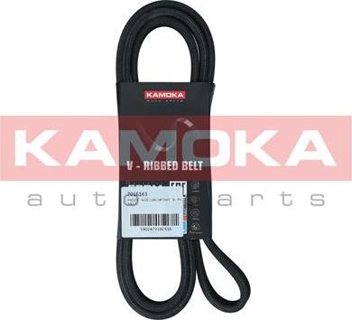 Kamoka 7016163 - Поликлиновой ремінь autocars.com.ua