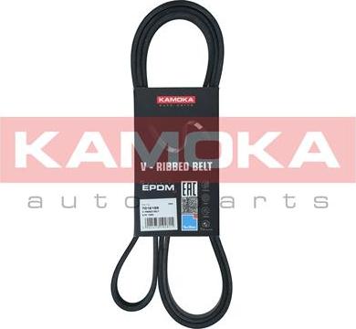 Kamoka 7016189 - Поликлиновой ремінь autocars.com.ua