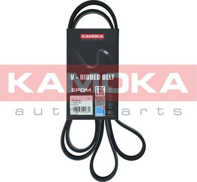 Kamoka 7016191 - Поликлиновой ремінь autocars.com.ua