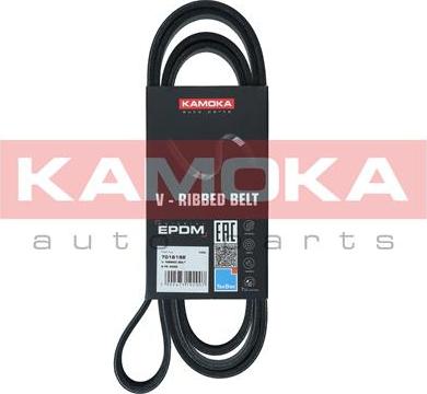 Kamoka 7016198 - Поликлиновой ремень avtokuzovplus.com.ua