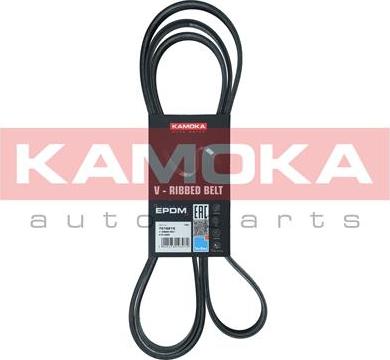 Kamoka 7016215 - Поликлиновой ремінь autocars.com.ua