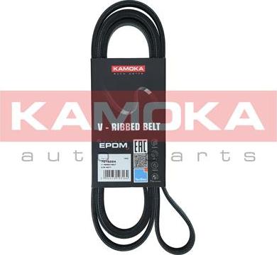 Kamoka 7016224 - Поликлиновой ремінь autocars.com.ua