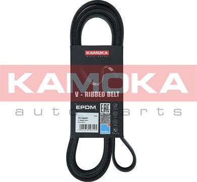 Kamoka 7016227 - Поликлиновой ремінь autocars.com.ua